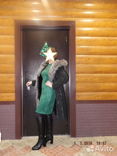 Дублёнка пальто