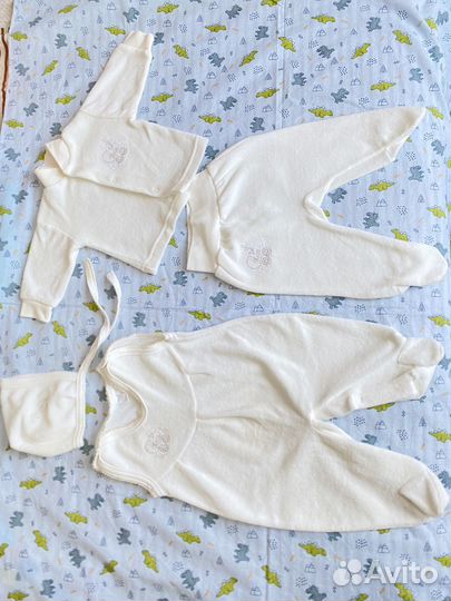 Вещи на выписку для новорожденных