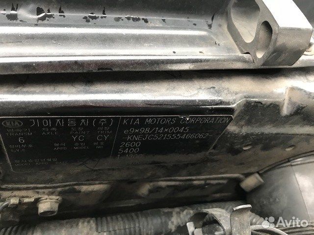 Разбор на запчасти киа Sorento 2002-2009