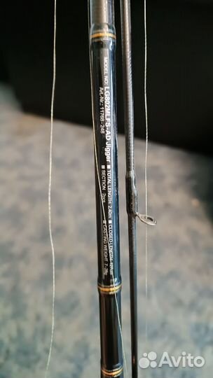 Удочка телескопическая Daiwa в сборе 2,4м