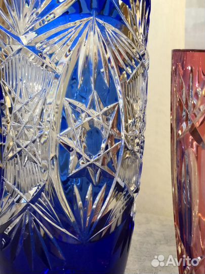 Хрустальная ваза