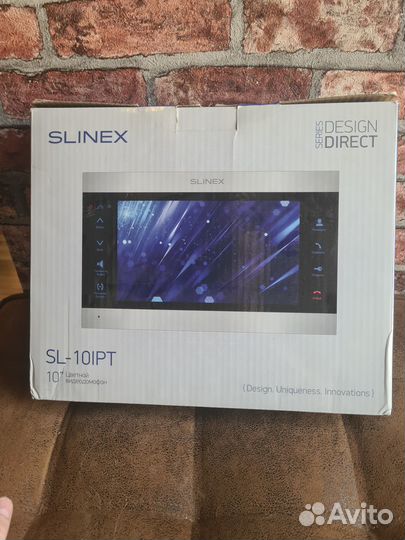 Видеодомофон квадратор slinex sl-10ipt CTV-M4102HD