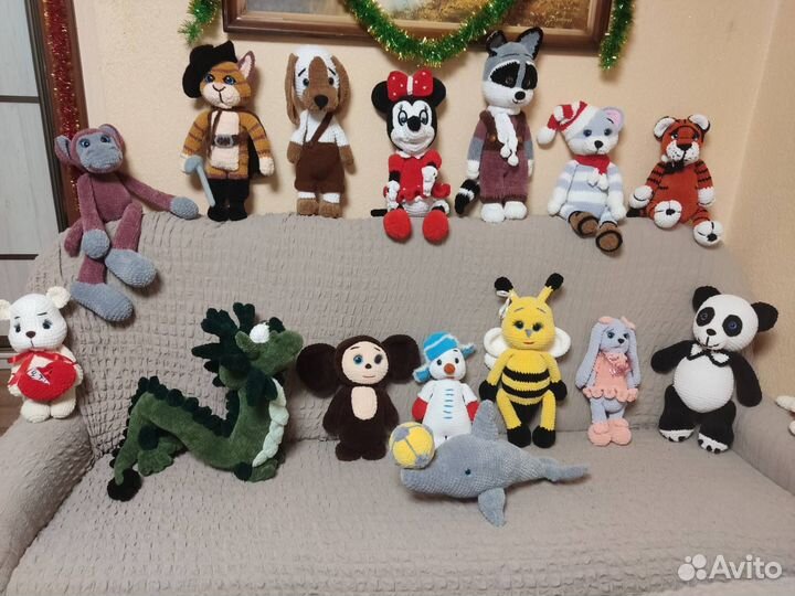 Мягкие игрушки ручной работы