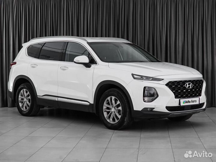 Hyundai Santa Fe 2.4 AT, 2019, 90 200 км