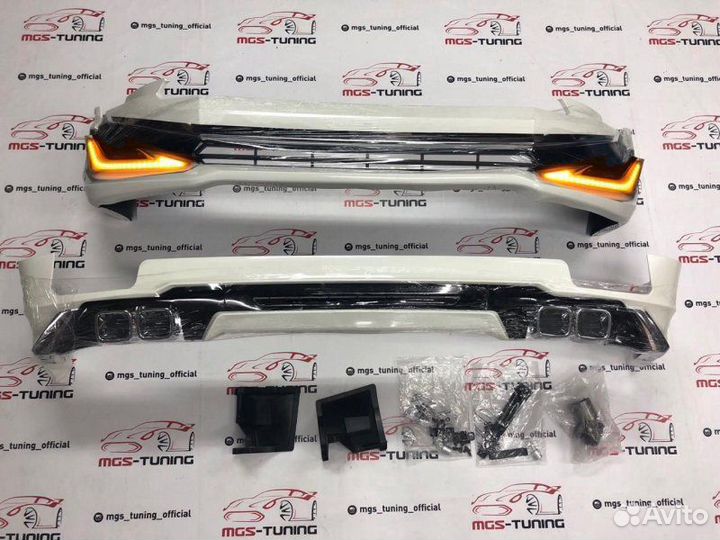 Modellista Toyota Prado 2017+ White с дхо