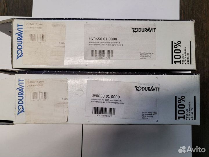 Лейка для душа Duravit Air 105 1jet