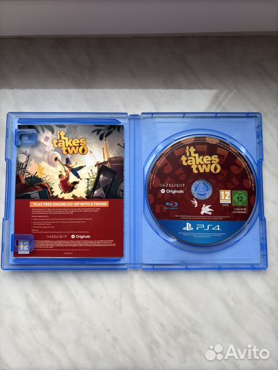 Диск на ps4 it takes two