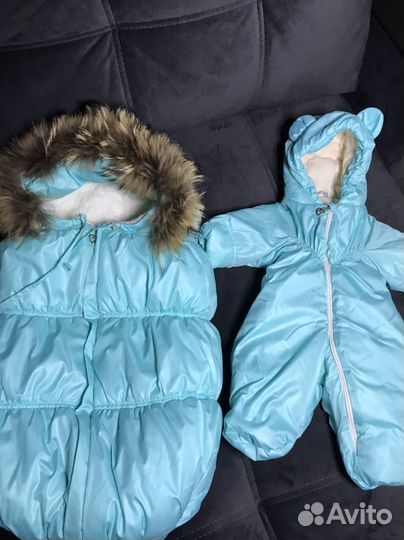 Конверт на выписку для мальчика зима