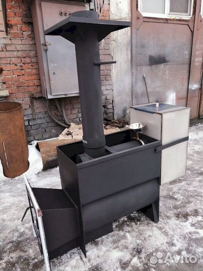 Банная печь Эконом 600 мм толщина 9мм