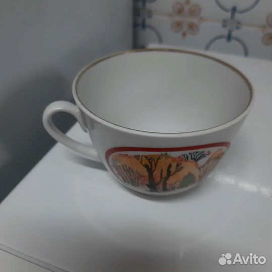 Чашка Золотая роща лфз СССР