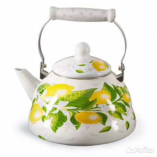 Чайник эмалированный MetaLLoni 3л 