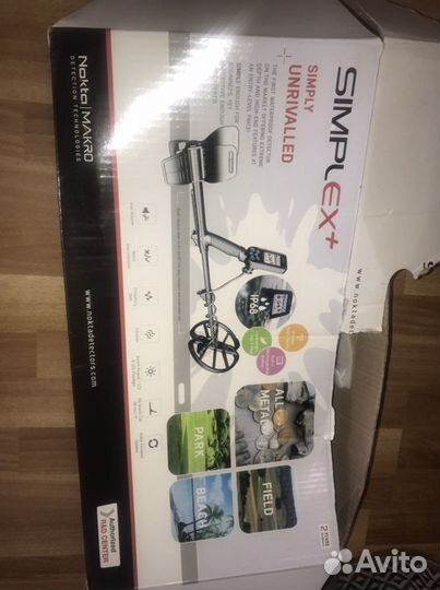 Металлоискатель бу nokta makro simplex plus