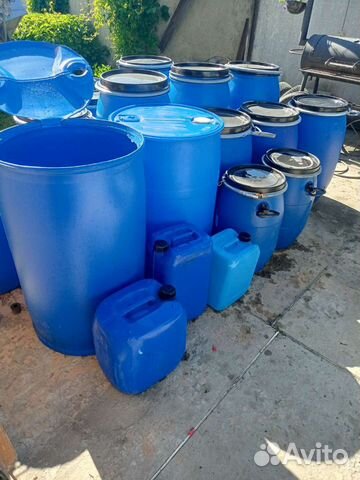 Бочка пластиковая Б/У