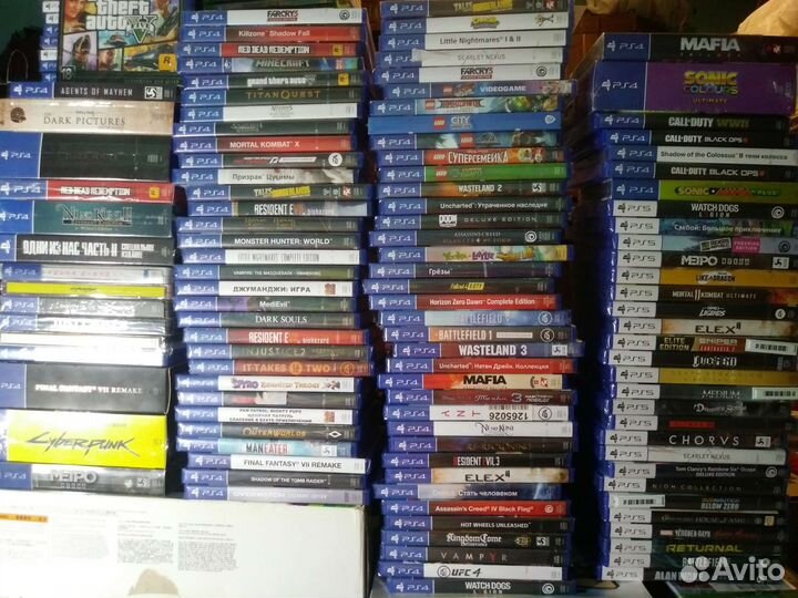 PS5 PS4 новые игры диски