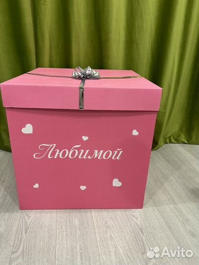 Коробка подарочная для шаров 70х70