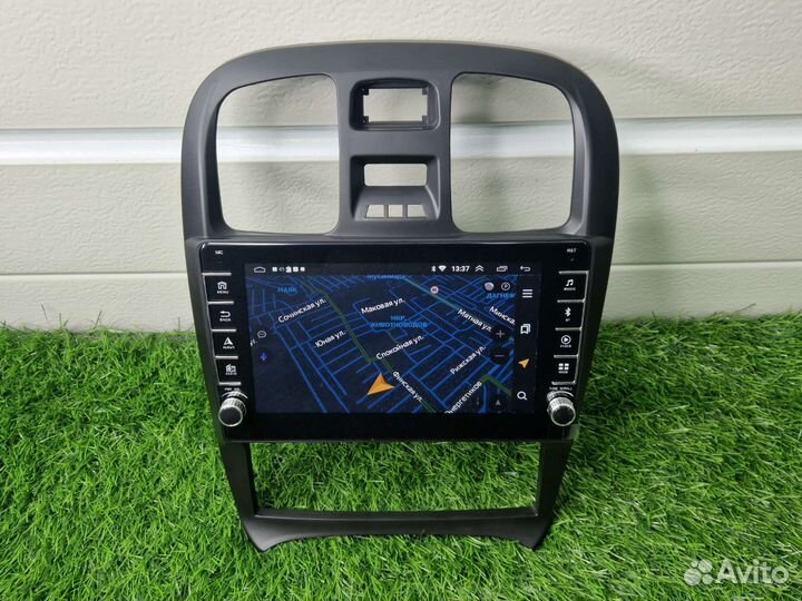 Магнитола Андроид Хёндай Соната тагаз IPS крутилки