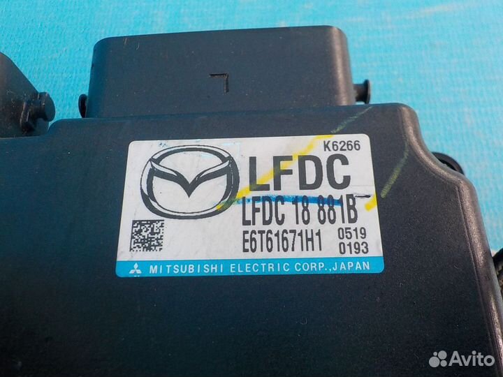 Блок управления двигателем mazda 6 (GH) 2007-2012