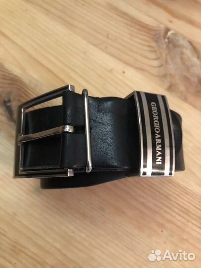 Мужской кожаный ремень