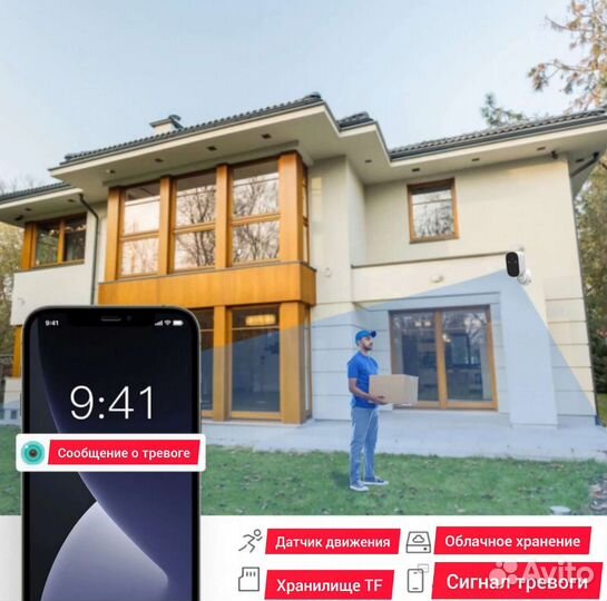 Камера видеонаблюдения на солнечной батарее wifi