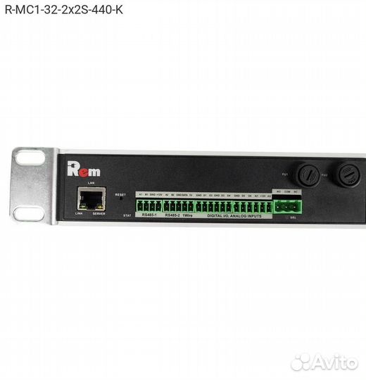 Управляемый блок розеток с мониторингом цмо Rem-MC