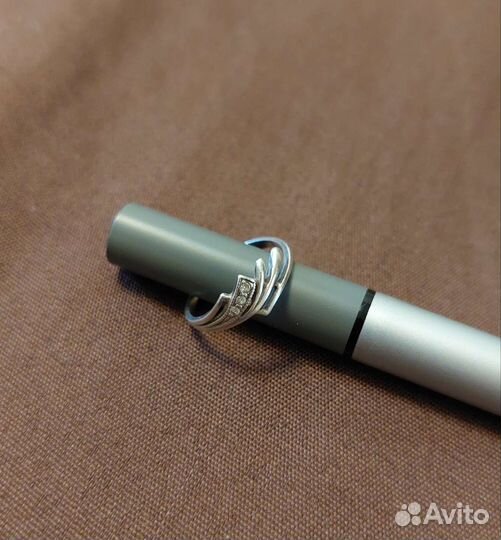 Кольцо женское, серебро, размер 15.5