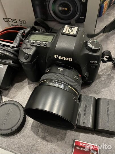 Фотоаппарат Canon 5d mark ii+ Canon 50 1.4