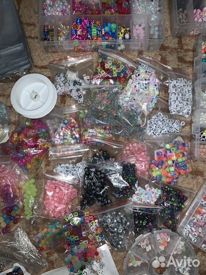 Набор для создания украшений, бусины, бисер