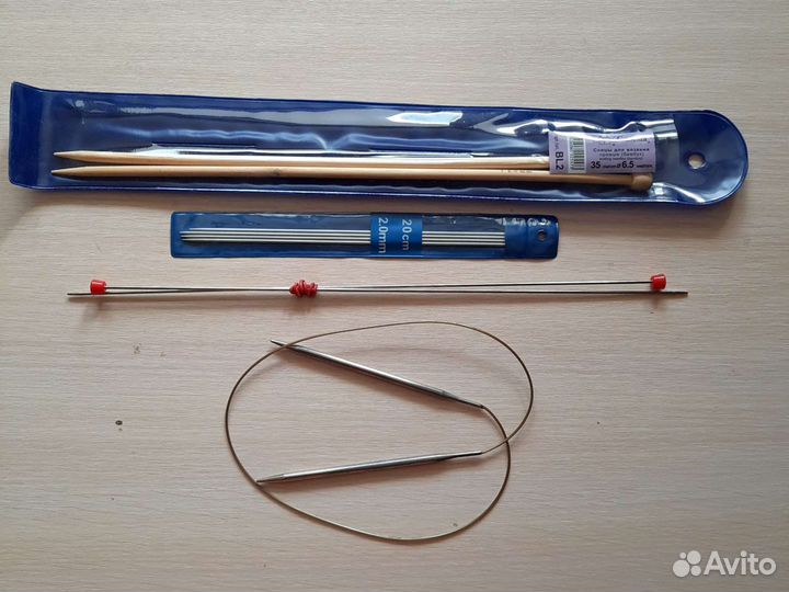 Крючки, пробойники, спицы для рукоделия