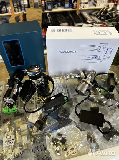 Лед лампы с линзой