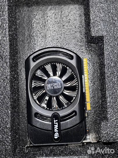 Видеокарта GTX 1650 StormX 4gb Palit