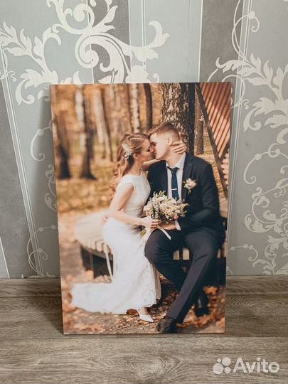 Фото на холсте. Портрет по фото на холсте