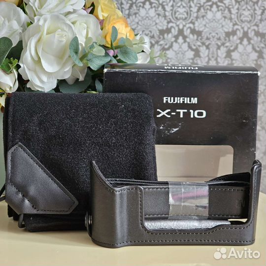 Кожаный получехол для Fujifilm X-T30 II, X-T20