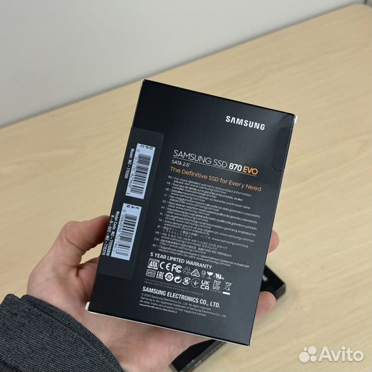 Новые SSD Samsung 870 500GB