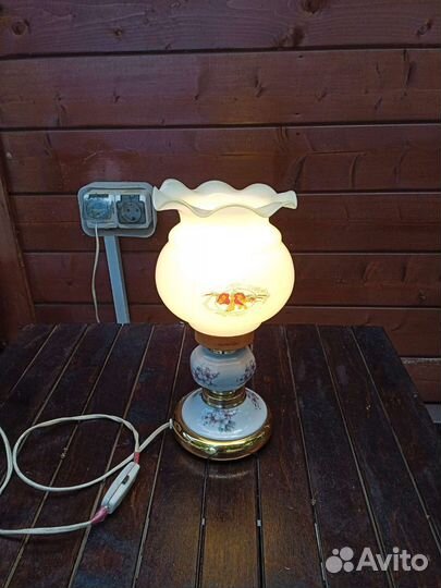 Лампа настольная СССР