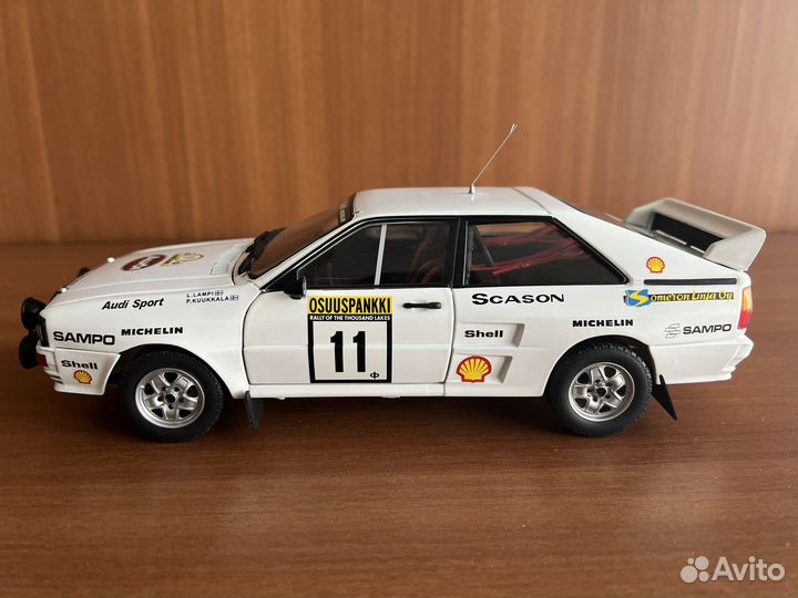 Audi Quattro A2 - #11 1:18 Sun star