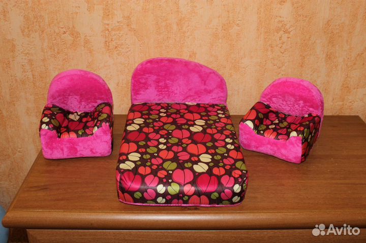 Мягкая мебель для кукол