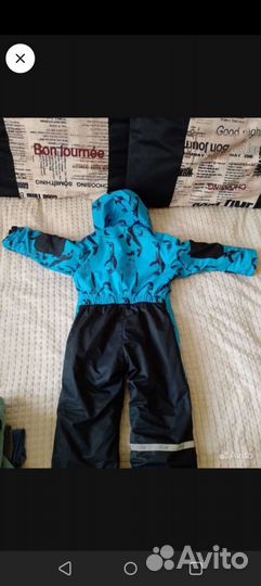 Детский зимний комбинезон на мальчика