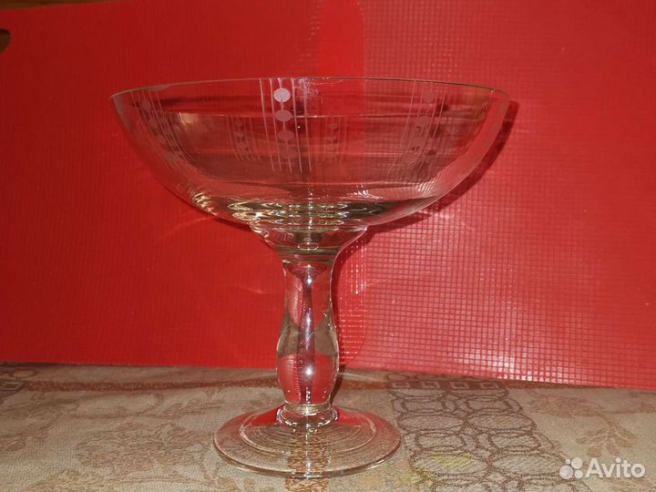 Ваза стекло, СССР 60е