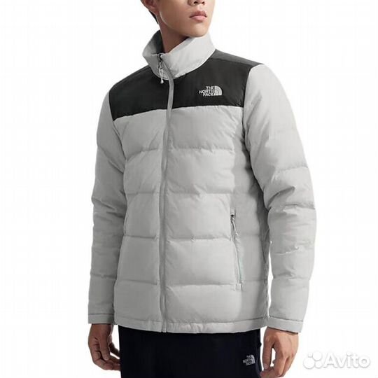 THE north face City Outdoor Collection Windbreaker Jackets Men Stardust Grey+Shopping Bag (S)(90)