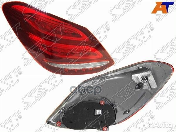 Фонарь задний mercedes C-class W205 14-17 LH ST
