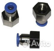 Фитинг прямой д. 6*М12*1,25 внутр