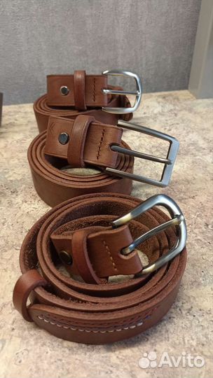 Кожаные ремни ручной работы