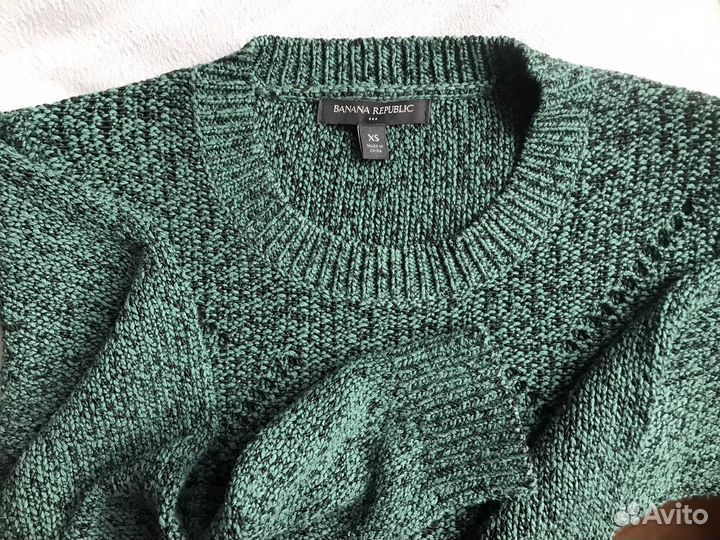 Джемпер малахитовый