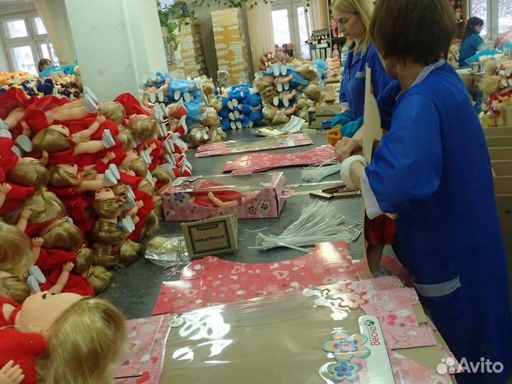 Фасовщик игрушек Вахта с проживанием и питанием