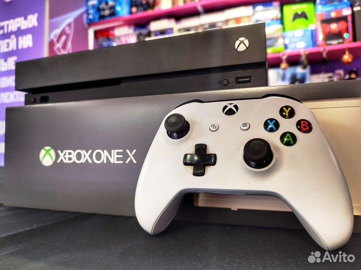 Приставка Xbox One X + Forza Horizon / Motosport