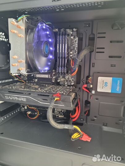 Компьютер Fx 8320e/RX 570 8GB