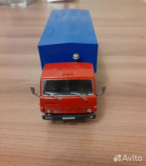 Сборная модель камаз-5320 собранная