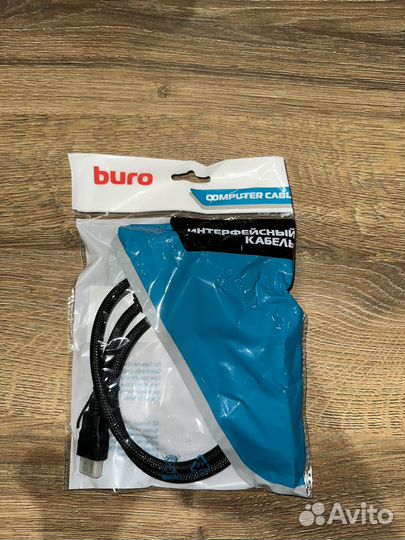 Кабель аудио-видео Buro hdmi (m) /hdmi (m) 1м