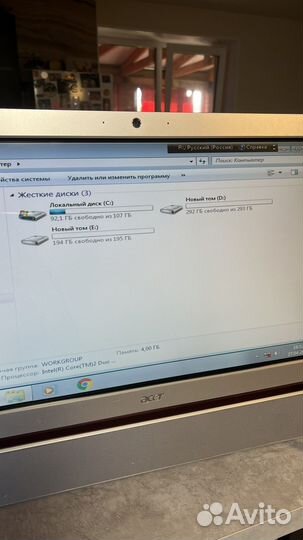 Моноблок acer aspire z5610