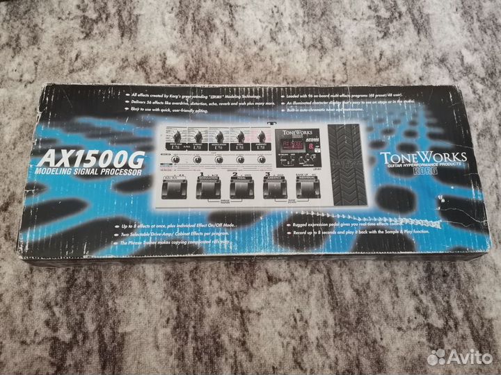 Гитарный процессор korg ax1500g